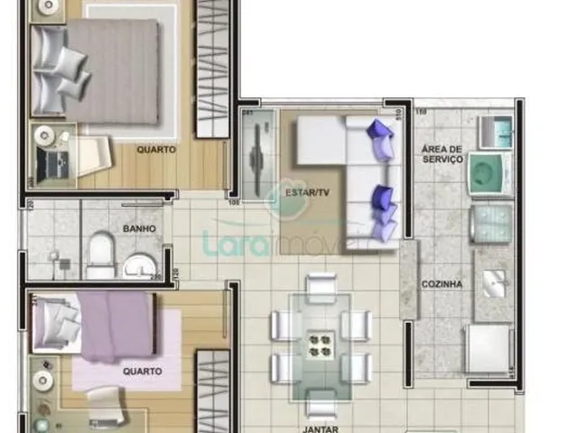 Imagem 2: Apartamento em São José do Barreto - Macaé, RJ