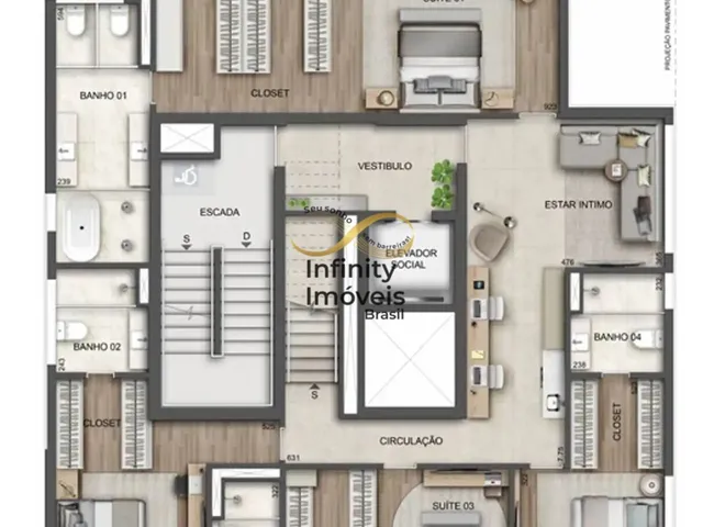 Imagem 4: Apartamento à venda no bairro Lourdes - Belo Horizonte/MG