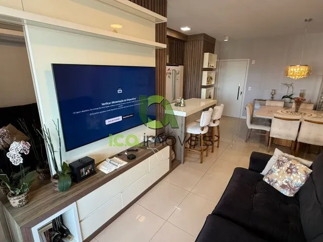 Imagem 6: Apartamento pronto para morar, mobiliado com 3 quartos (Suíte) com garagem dupla no