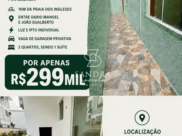 Imagem: O apartamento possui 2 Dormitórios, 1 Suíte, 2 Banheiros,