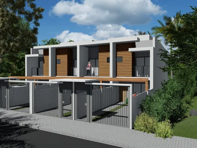 Imagem: A casa possui 2 Dormitórios, 2 Suítes, 2 Banheiros, 1