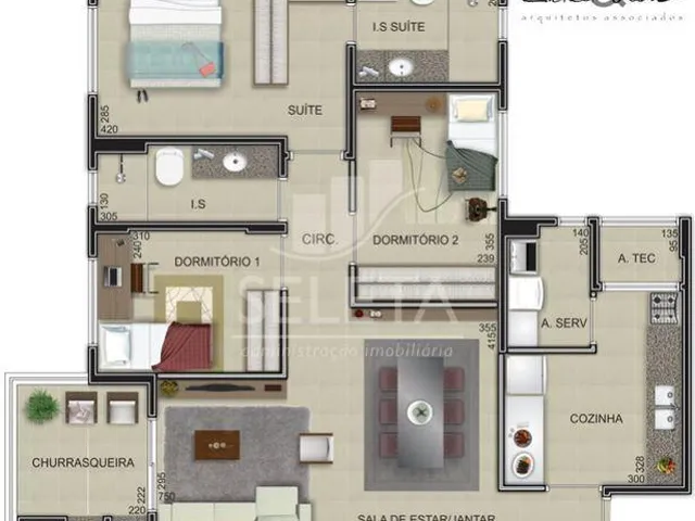 Imagem 3: Apartamento à venda no Isla Belize Residence
