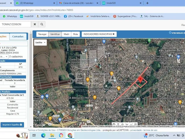 Imagem 3: ÁREA NO BAIRRO INTERLAGOS DE 11.000 M - CASCAVEL - PR