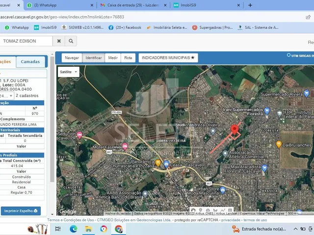 Imagem 2: ÁREA NO BAIRRO INTERLAGOS DE 11.000 M - CASCAVEL - PR