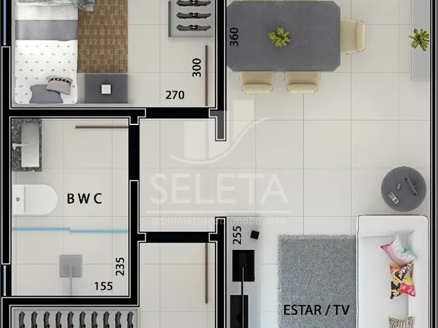Imagem 4: Apartamento à venda, PIONEIROS CATARINENSES - A partir de R 400.000,00