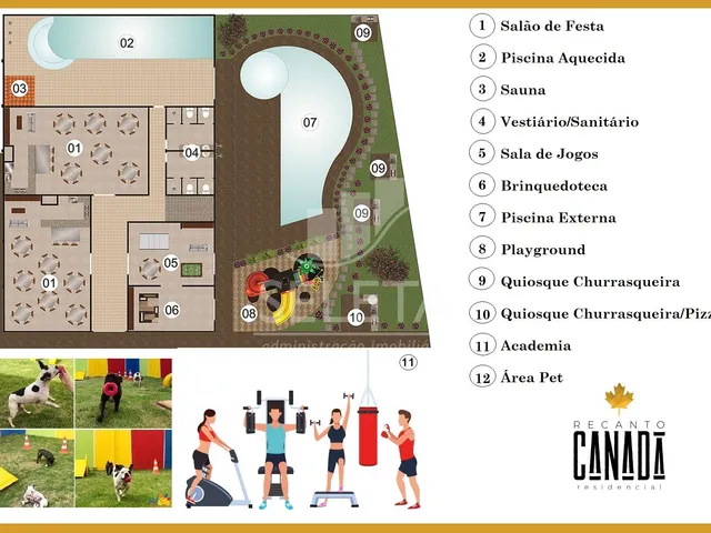 Imagem 12: Apartamento à venda, Residencial Canadá, financiamento de 100% CEF/CASCAVEL - PR