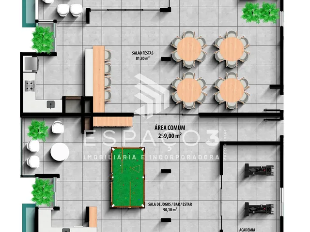 Imagem 3: Residencial Millano Apto 702 localizado no Bairro São Cristovão em Medianeira PR