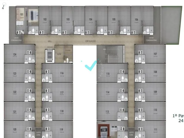 Imagem 14: Noah Living Flat / studio com 1 dormitório
