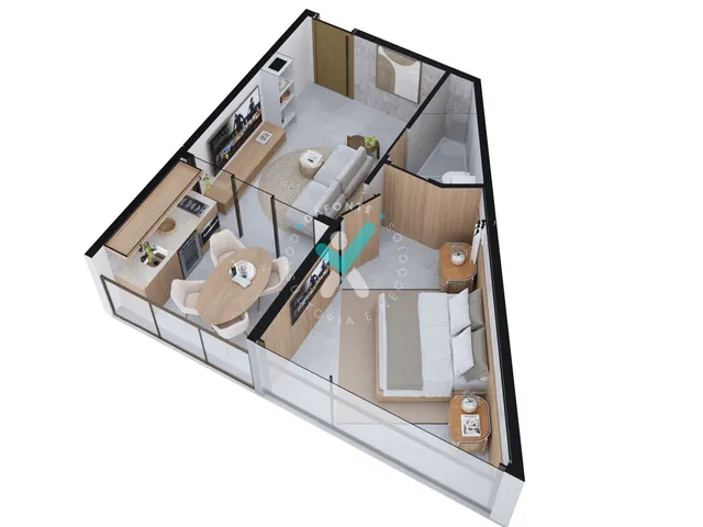 Imagem 14: Atlantis Garden Flat / studio com 1 dormitório
