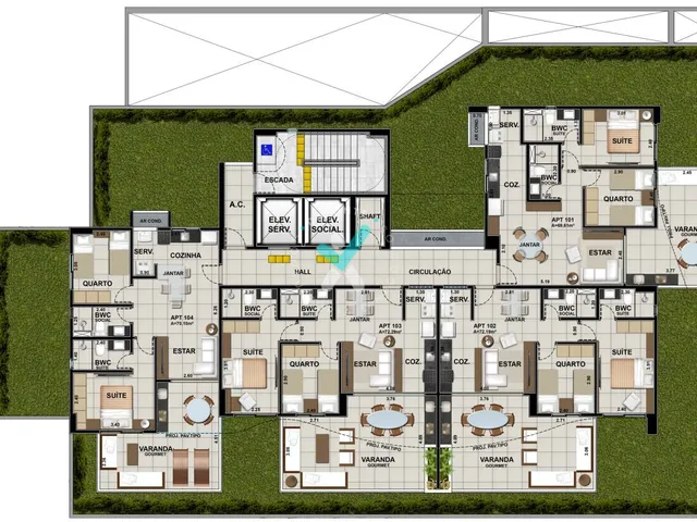 Imagem 11: Edf. Istoria Apartamento com 2 dormitórios