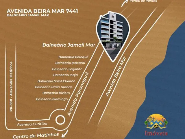 Imagem 13: Prédio de Frente Mar - Vende-Se Última Unidade - Apartamento Novo em Matinhos/Pr - Ipacaraí