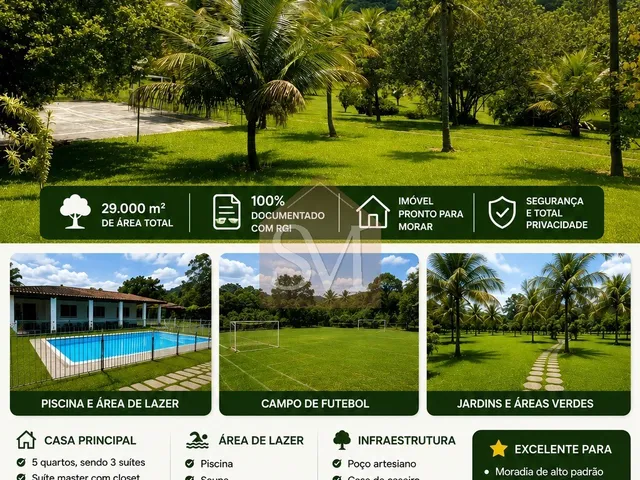 Imagem: Sítio de Alto Padrão em Guaratiba, Rio