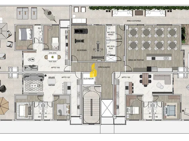 Imagem: APARTAMENTO À VENDA NO BAIRRO DAS NAÇÕES