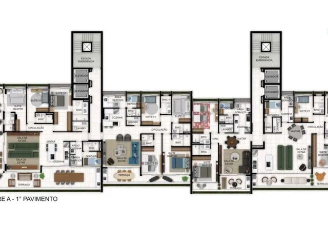 Imagem 5: Apartamento Jardim, Venda no ESSENZA PAIVA, c/4 Suites, 315m2, Cabo Sto Agostinho
