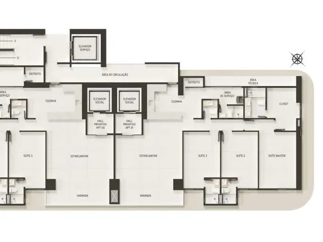 Imagem 5: Apartamento 3 suites, Venda, Domus Jardins, Manaíra, João Pessoa - PB