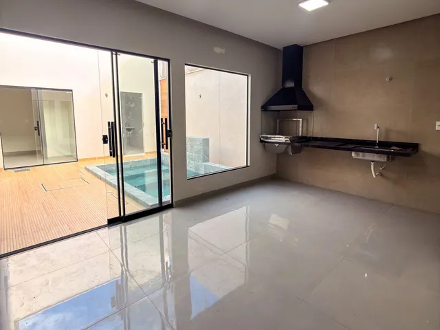 Imagem 13: Casa térrea com piscina + 3 suítes ampla no Jardim das Oliveiras