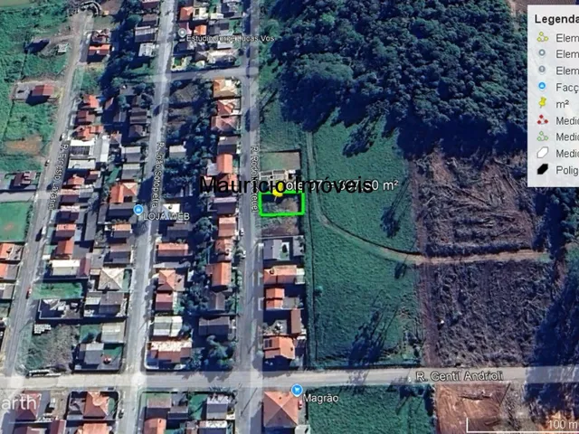 Imagem 5: Terreno 397,50 m² (15,00 x 26,50) na rua Rodolfo Greuel, Bairro Victor Konder, Taió