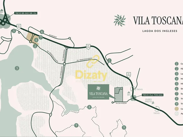 Imagem 7: Lançamento - Residencial Vila Toscana com Lotes 420M², Nova Lima - Mg