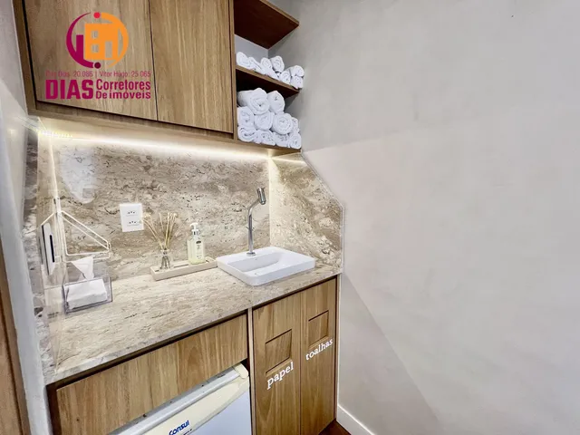 Imagem 7: Sala com 28m² mobilada em Lauro de Freitas/BA