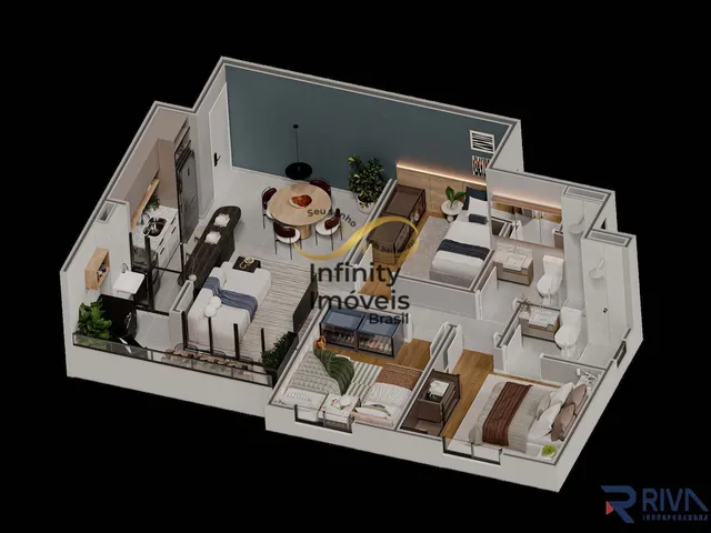 Imagem 9: CITTÁ BENE - Apartamento à venda no bairro Ouro Preto - Belo Horizonte/MG