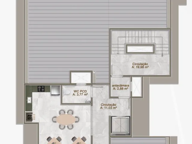 Imagem 6: Apto em Brusque Apartamento com 2 dormitórios