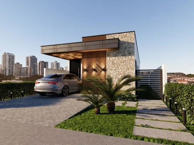 Imagem: Casa Contemporânea com Área Gourmet e