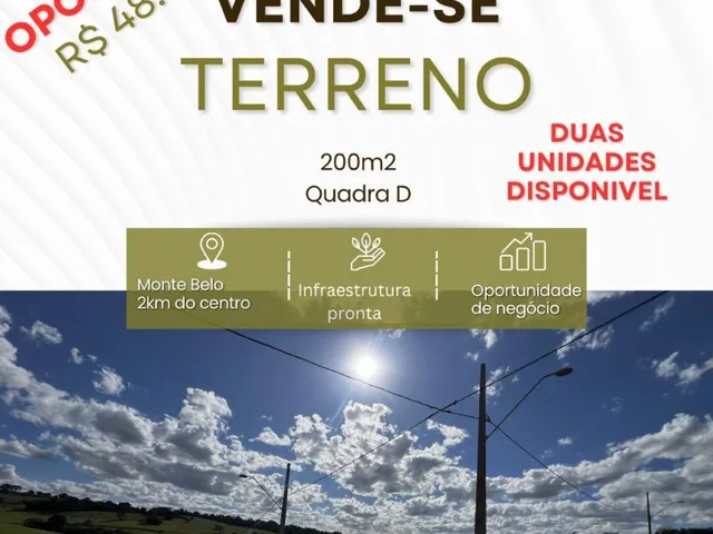 Imagem: Terreno Residencial em Monte Belo - Mg