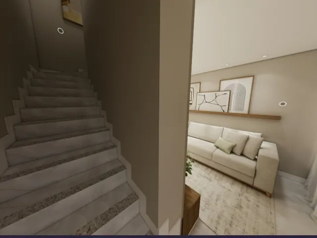 Imagem 2: Casa Duplex à venda, composta de 3 quartos, sendo 1 suíte com clouset