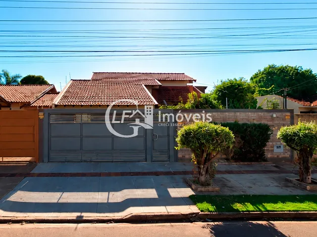 Imagem: Linda casa com área gourmet e piscina
