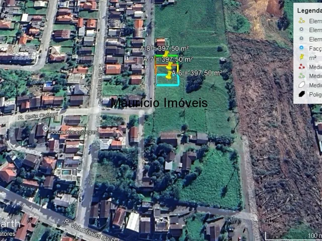 Imagem 7: Terreno 397,50 m² (15,00 x 26,50) na rua Rodolfo Greuel, Bairro Victor Konder, Taió