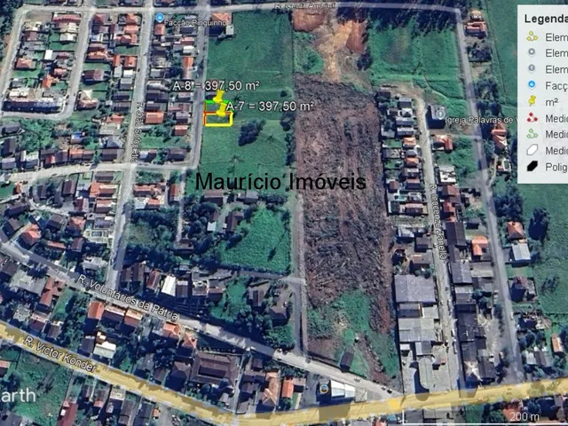 Imagem 6: Terreno 397,50 m² (15,00 x 26,50) na rua Rodolfo Greuel, Bairro Victor Konder, Taió