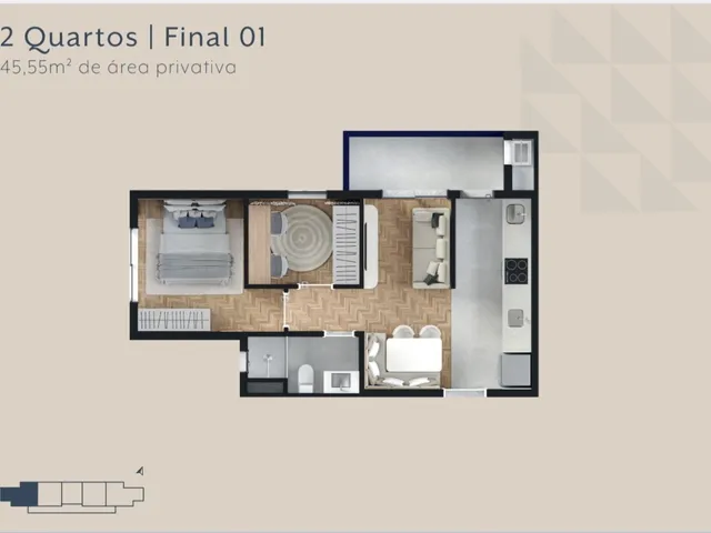 Imagem 6: APARTAMENTO RESIDENCIAL em CURITIBA - PR, XAXIM