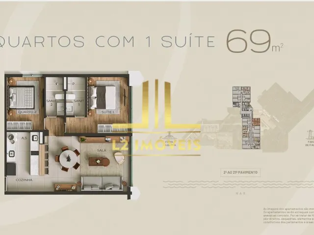 Imagem 15: LANÇAMENTO - 2/4 SENDO 1 SUÍTE - 73M² - FRENTE MAR - SALVADOR 220 - RIO VERMELHO