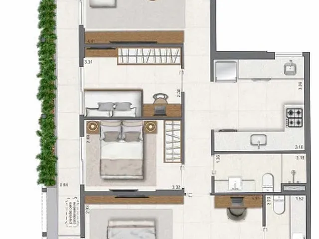 Imagem 7: Apartamento Com 3 Quartos no Leblon