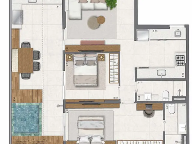 Imagem 13: Apartamento Com 3 Quartos no Leblon