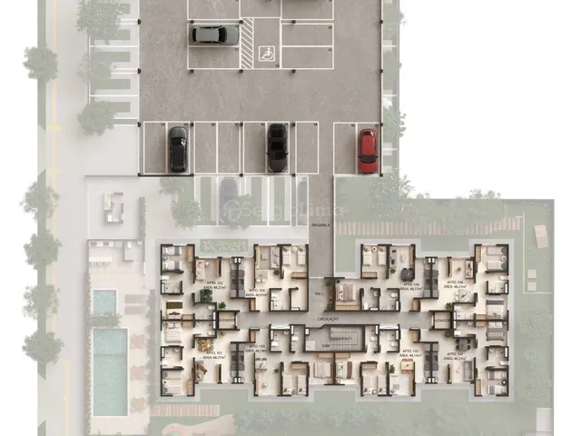 Imagem 13: Apartamento à venda, no Vivar Atlântico em Olinda, Jardim Atlântico, com 2 quartos