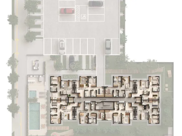 Imagem 15: Apartamento à venda, no Vivar Atlântico em Olinda, Jardim Atlântico, com 2 quartos