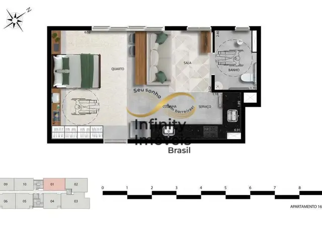 Imagem 14: Aldea Vale do Sereno - Apartamento à venda no bairro Vale do Sereno - Nova Lima/MG