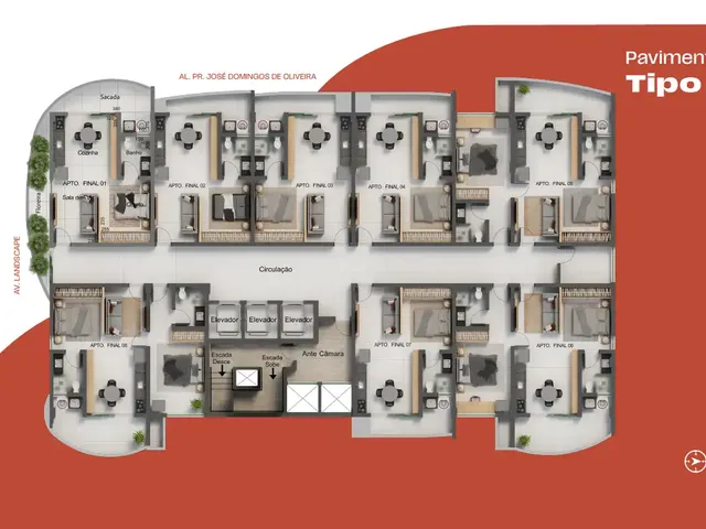 Imagem 11: Edge Landscape Apartamento com 2 dormitórios
