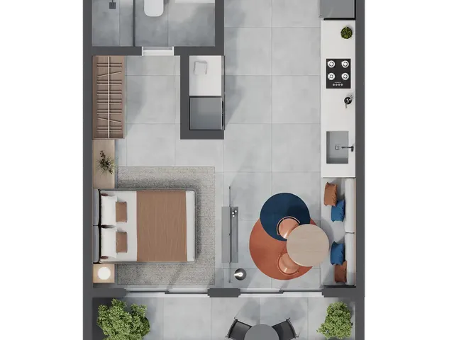 Imagem 9: Bit 580 Apartamento com 2 dormitórios
