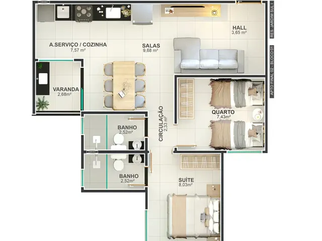 Imagem 3: Residencial Jardim Sul