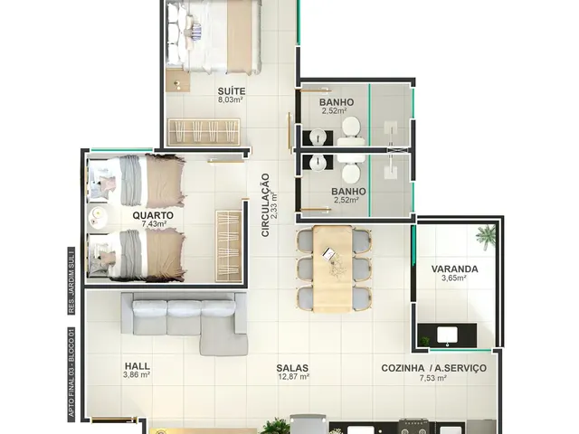 Imagem 12: Residencial Jardim Sul