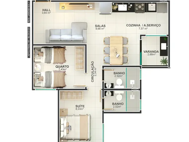 Imagem 9: Residencial Jardim Sul