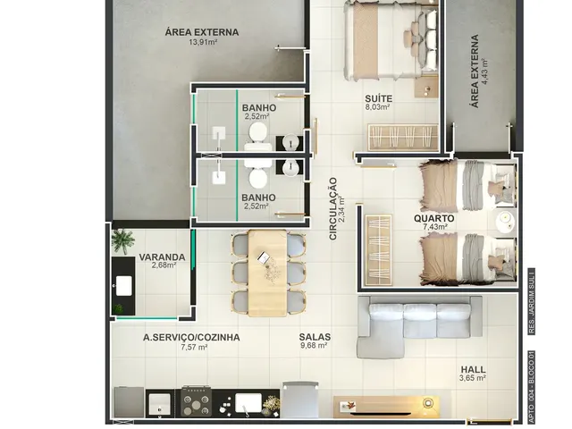 Imagem 2: Residencial Jardim Sul