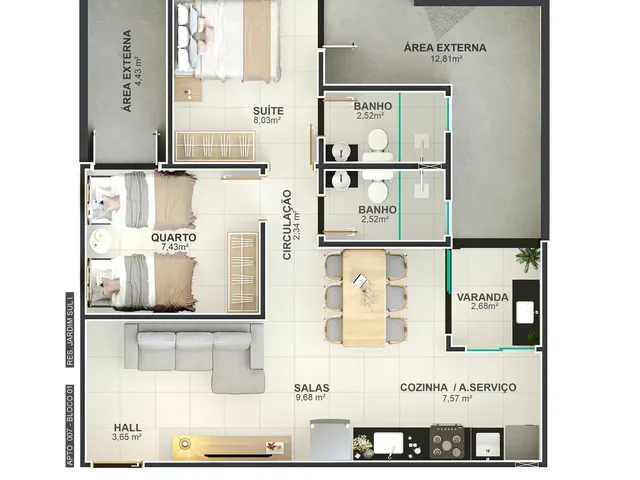 Imagem 8: Residencial Jardim Sul