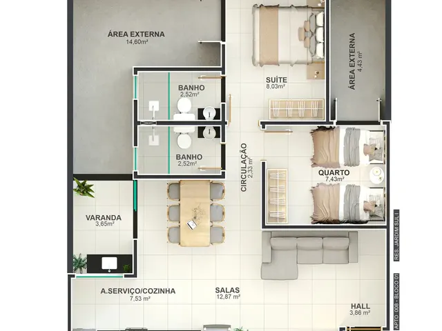 Imagem 11: Residencial Jardim Sul