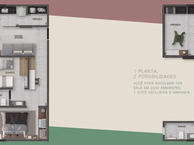 Imagem 16: Terraço Sky Apartamento com 2 dormitórios