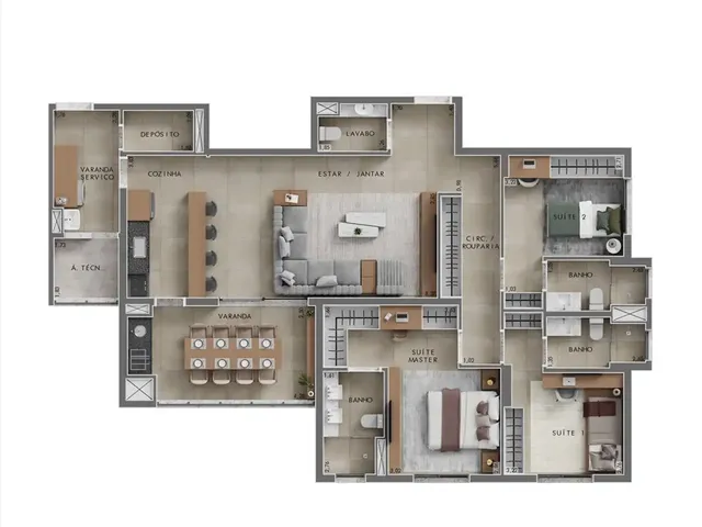 Imagem 16: Addagio Apartamento com 3 dormitórios
