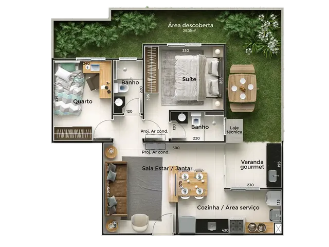 Imagem 15: Union Vereda Apartamento com 2 dormitórios