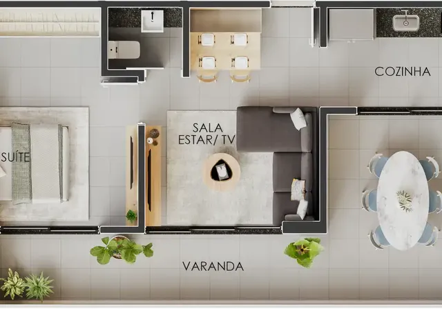 Imagem 12: Soho Apartamento com 2 dormitórios